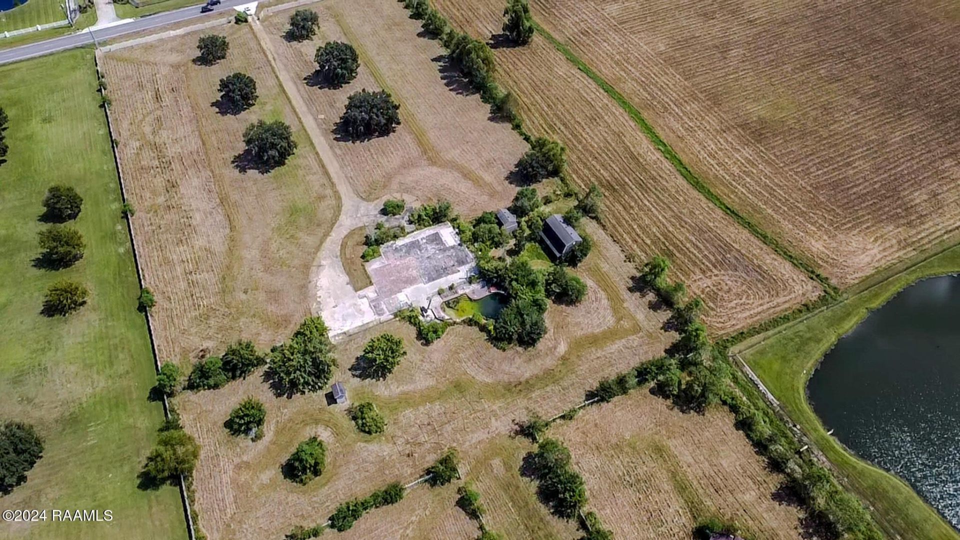 Building Site & Drive — 1814 Bonin Road, Youngsville, LA